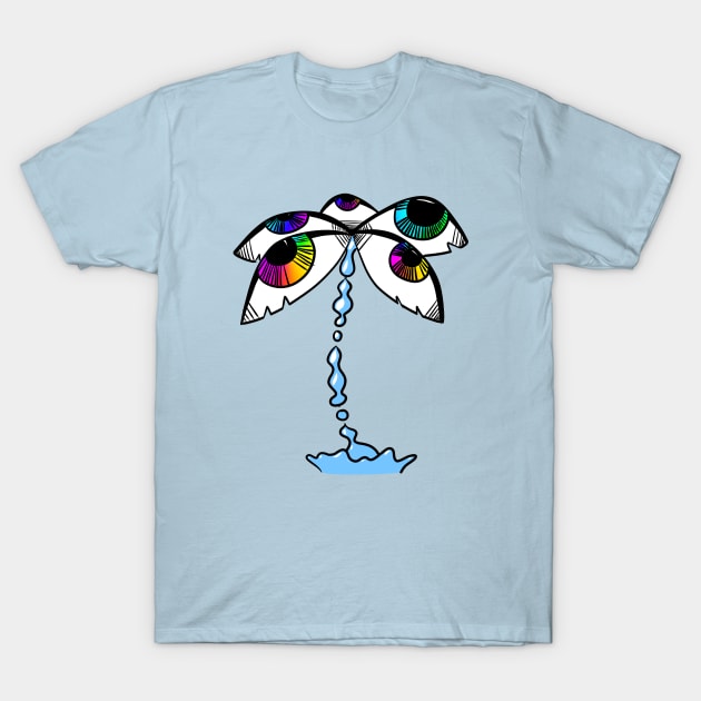 Palm tears T-Shirt by ObeseHotDog